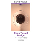 COLECCIÓN ANAL FANTASY ELITE - DILADOR ANAL GAPER CRISTAL TALLA L